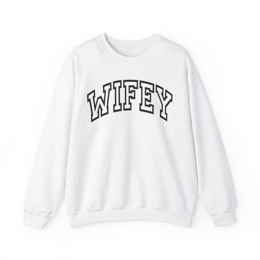 Wifey Chic: Statement Sweatshirt for the Modern Bride"